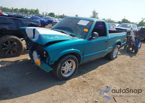 1994 GMC Sonoma из США, поврежденный, VIN 1GTCS1449R8521663